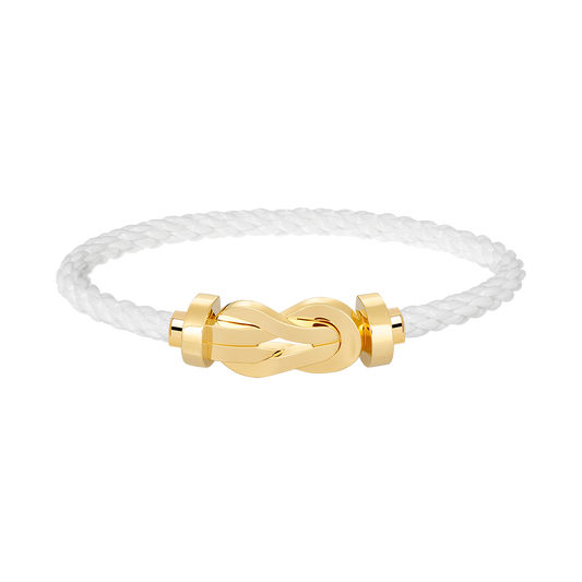 [Rosla Jewelry]CHANCE LARGE 8 FIGURE BUCKLE NO DIAMOND BRACELET GOLD