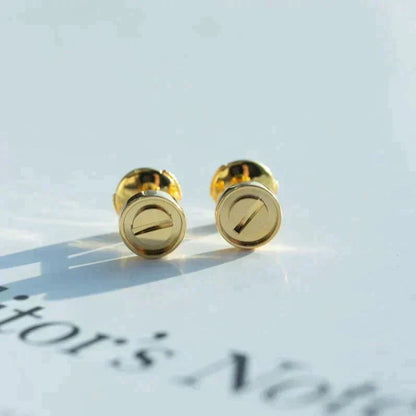 [Rosla Jewelry]LOVE EARRINGS GOLD 10MM