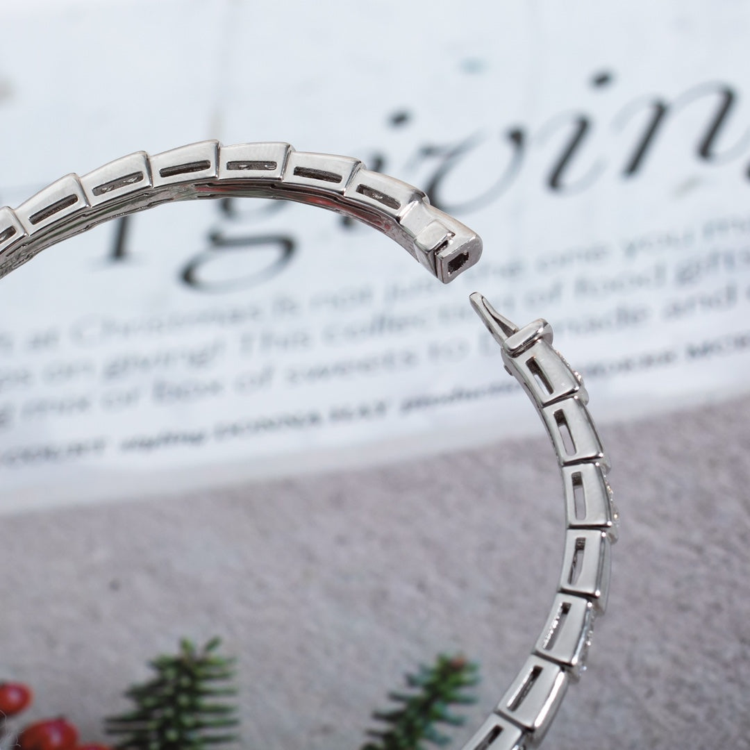 [Rosla Jewelry]SERPENTI BRACELET SILVER DIAMOND