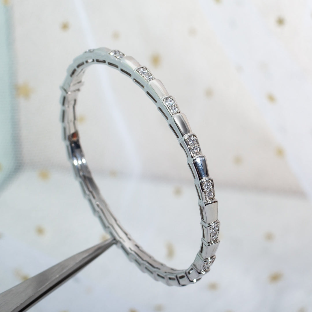 [Rosla Jewelry]SERPENTI BRACELET SILVER DIAMOND