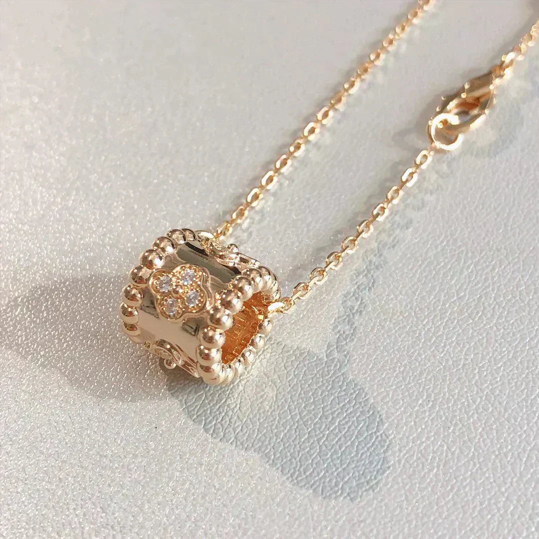 [Rosla Jewelry]PERLEE PEDANT NECKLACE GOLD / ROSE GOLD