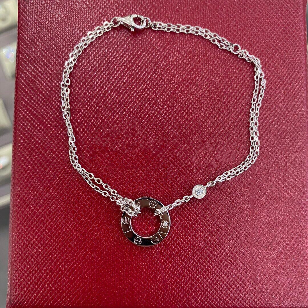 [Rosla Jewelry]LOVE BRACELET 2 DIAMOND