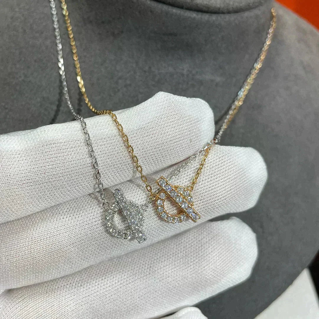 [Rosla Jewelry]ECHAPEE NECKLACE DIAMOND