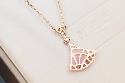 [Rosla Jewelry]DREAM NECKLACE PINK MOP DIAMOND