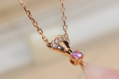 [Rosla Jewelry]DREAM NECKLACE PINK MOP DIAMOND