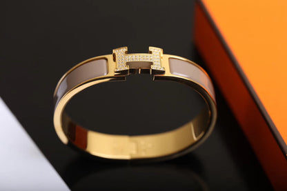 [Rosla Jewelry]H BRACELET GOLD DIAMOND