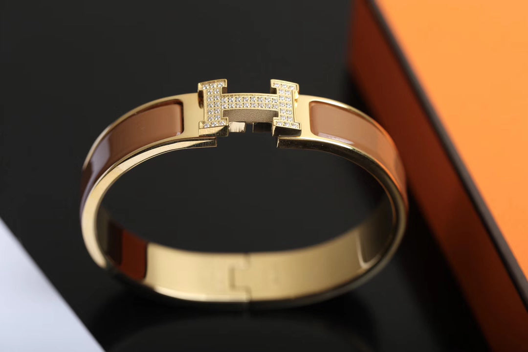 [Rosla Jewelry]H BRACELET GOLD DIAMOND