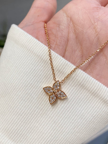 [Rosla Jewelry]STAR DIAMOND NECKALCE