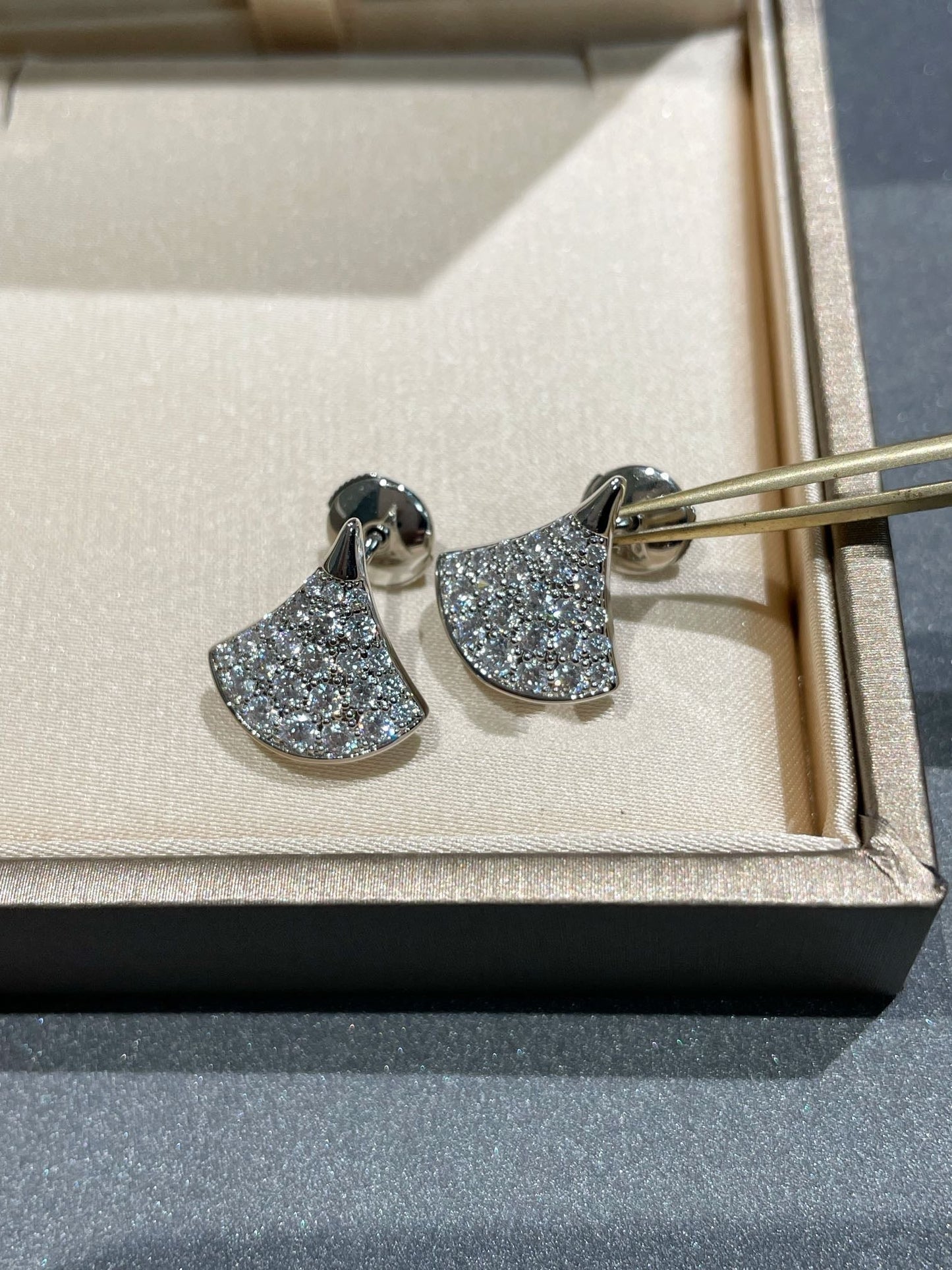 [Rosla Jewelry]DREAM STUD EARRINGS DIAMOND