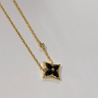 [Rosla Jewelry]STAR BLACK MOP NECKLACE