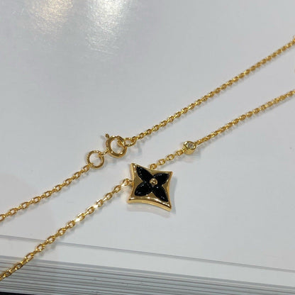 [Rosla Jewelry]STAR BLACK MOP NECKLACE