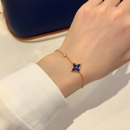 [Rosla Jewelry]COLOR STAR PINK GOLD DIAMOND BRACELET