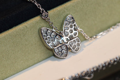 [Rosla Jewelry]BUTTERFLY DIAMOND NECKLACE