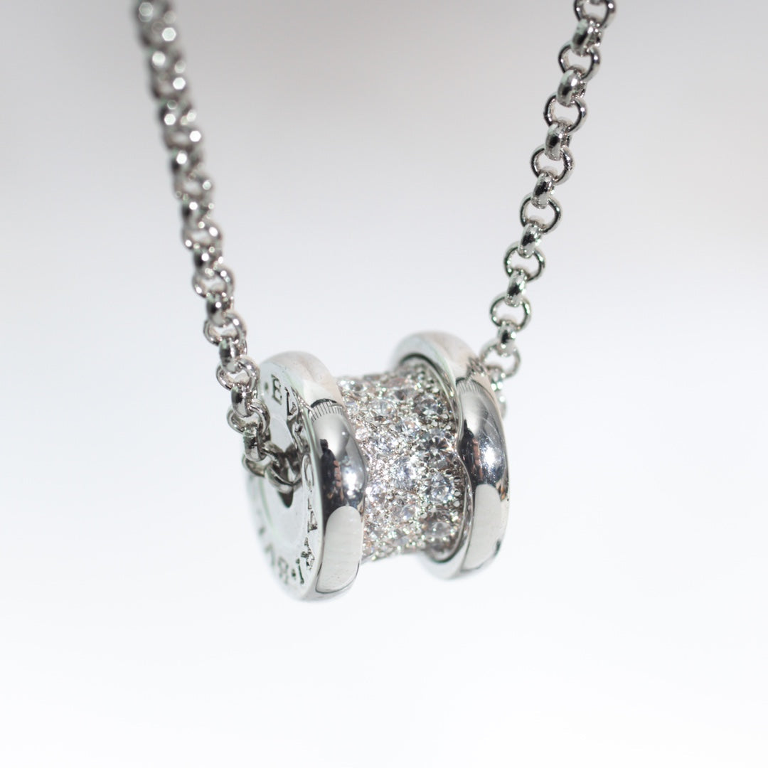 [Rosla Jewelry]ZERO 1 SILVER DIAMOND NECKLACE