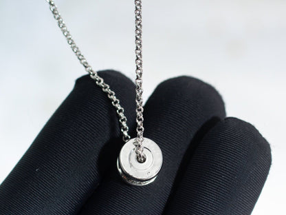 [Rosla Jewelry]ZERO 1 SILVER DIAMOND NECKLACE