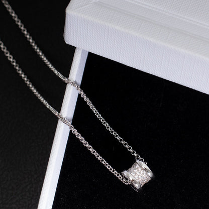 [Rosla Jewelry]ZERO 1 SILVER DIAMOND NECKLACE