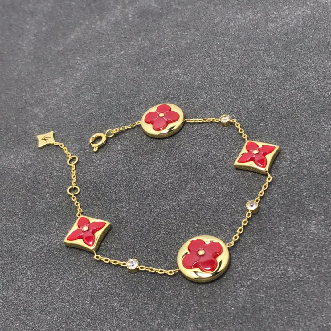 [Rosla Jewelry]STAR AND SUN CARNELIAN 4 MOTIFS 3 DIAMONDS