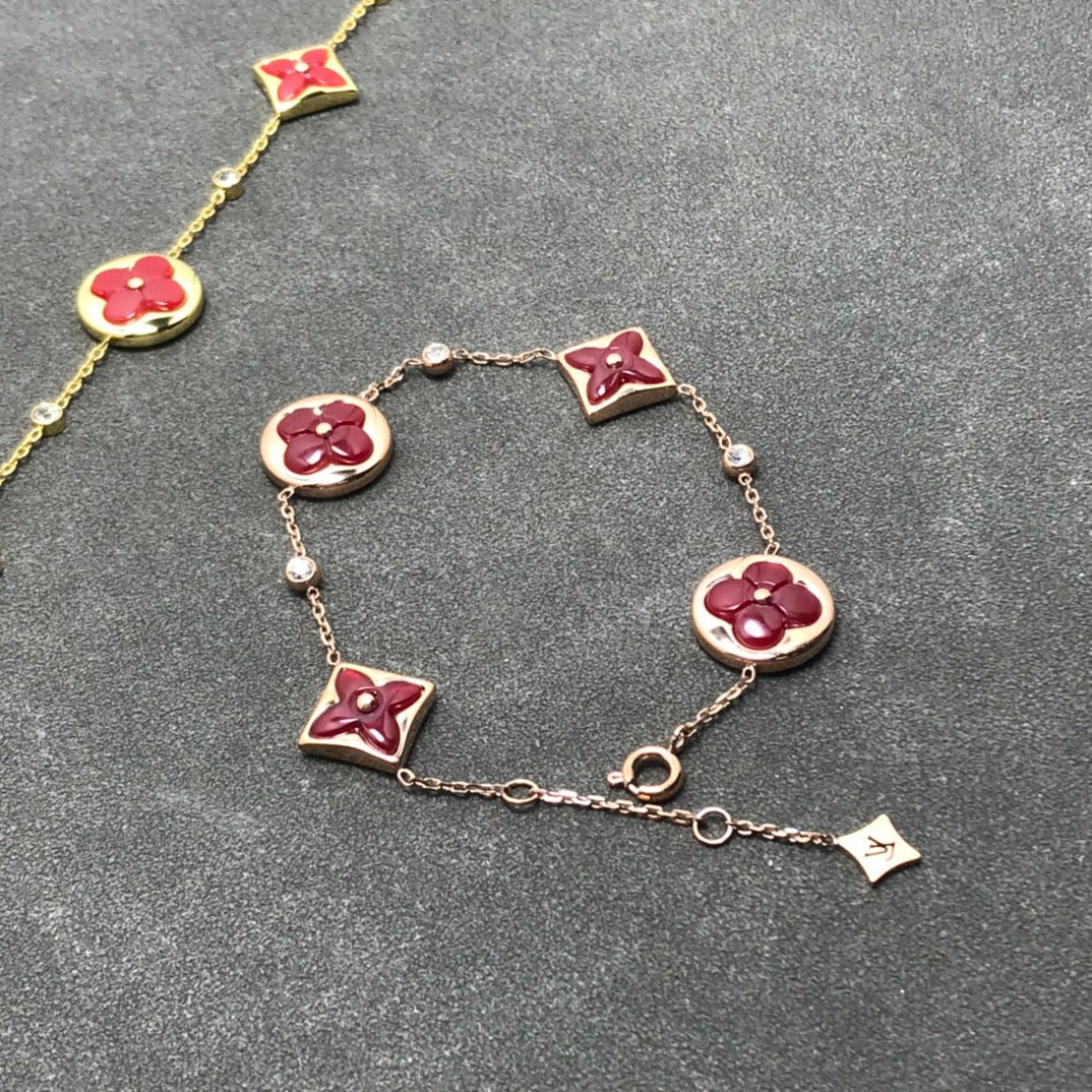 [Rosla Jewelry]STAR AND SUN CARNELIAN 4 MOTIFS 3 DIAMONDS