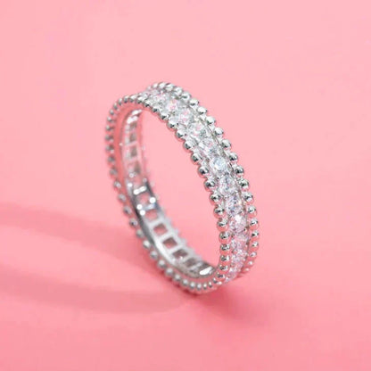 [Rosla Jewelry]PERLEE DIAMOND SILVER RING