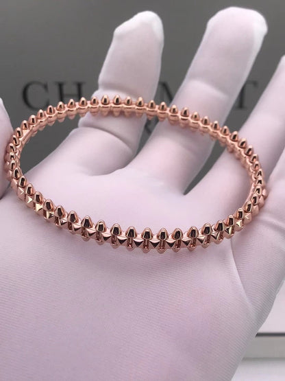 [Rosla Jewelry]CLASH PINK GOLD BRACELET