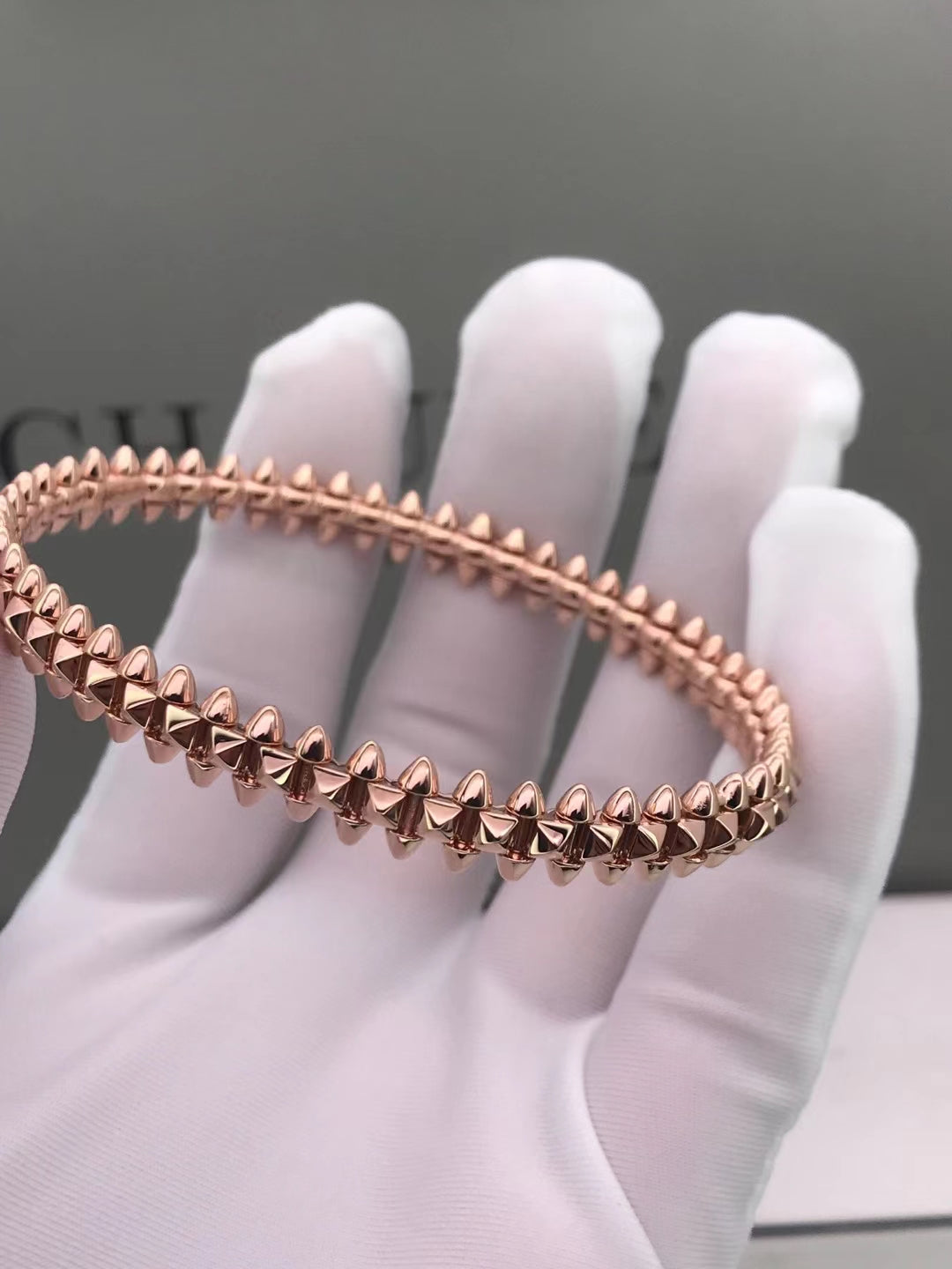 [Rosla Jewelry]CLASH PINK GOLD BRACELET