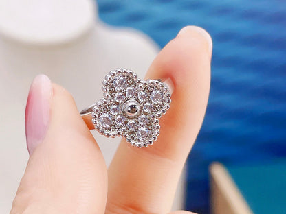 [Rosla Jewelry]CLOVER DIAMOND RING