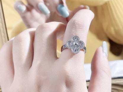 [Rosla Jewelry]CLOVER DIAMOND RING