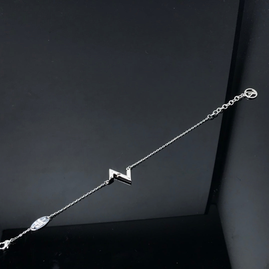 [Rosla Jewelry]VOLT LV LOGO BRACELET