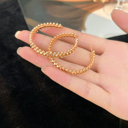 [Rosla Jewelry]CLASH HOOP EARRINGS