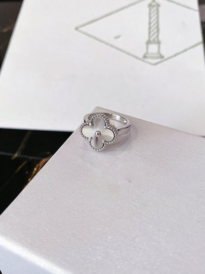 [Rosla Jewelry]CLOVER SILVER RING