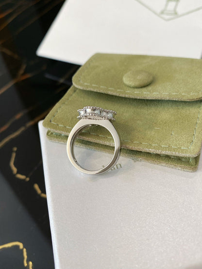 [Rosla Jewelry]CLOVER SILVER RING