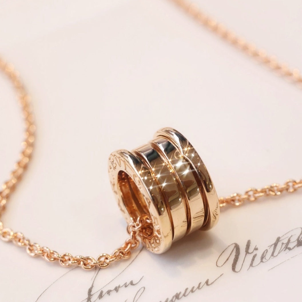 [Rosla Jewelry]ZERO 1 PINK GOLD NECKLACE