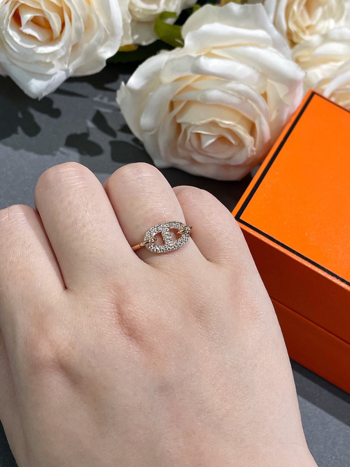 [Rosla Jewelry]RONDE SMALL DIAMOND RING