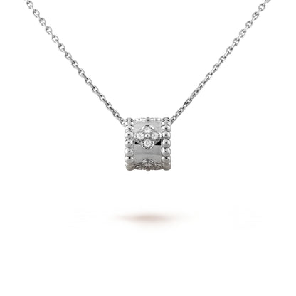 [Rosla Jewelry]PERLEE PEDANT SIVLER DIAMOND NECKLACE