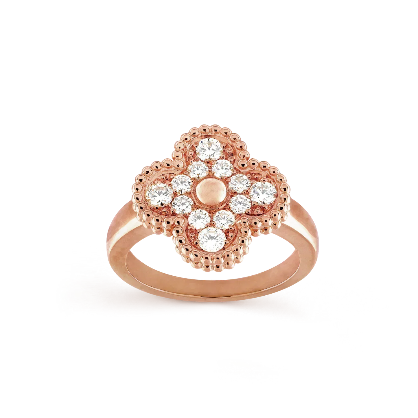 [Rosla Jewelry]CLOVER DIAMOND RING