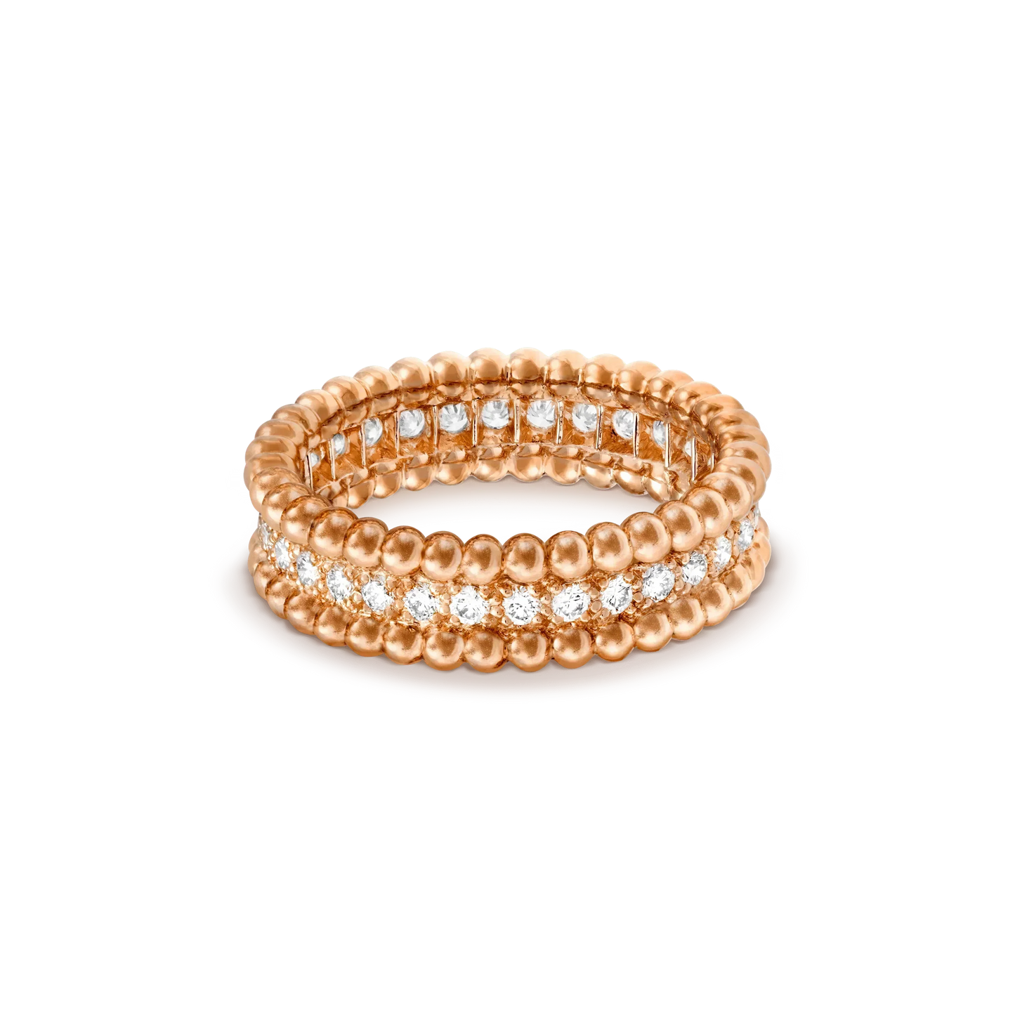 [Rosla Jewelry]PERLEE DIAMOND ROSE GOLD RING