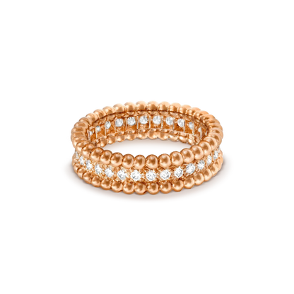 [Rosla Jewelry]PERLEE DIAMOND ROSE GOLD RING