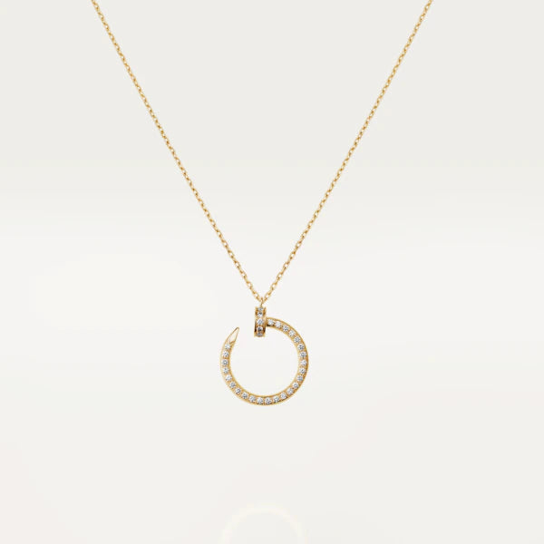 [Rosla Jewelry]JUSTE NECKLACE GOLD DIAMONDS