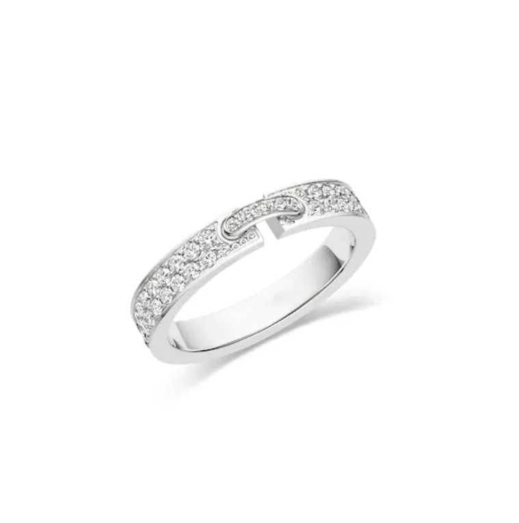 [Rosla Jewelry]ALLIANCE LIENS VIDENCE PAVED DIAMOND 4MM RING