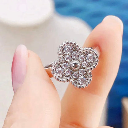 [Rosla Jewelry]CLOVER DIAMOND RING