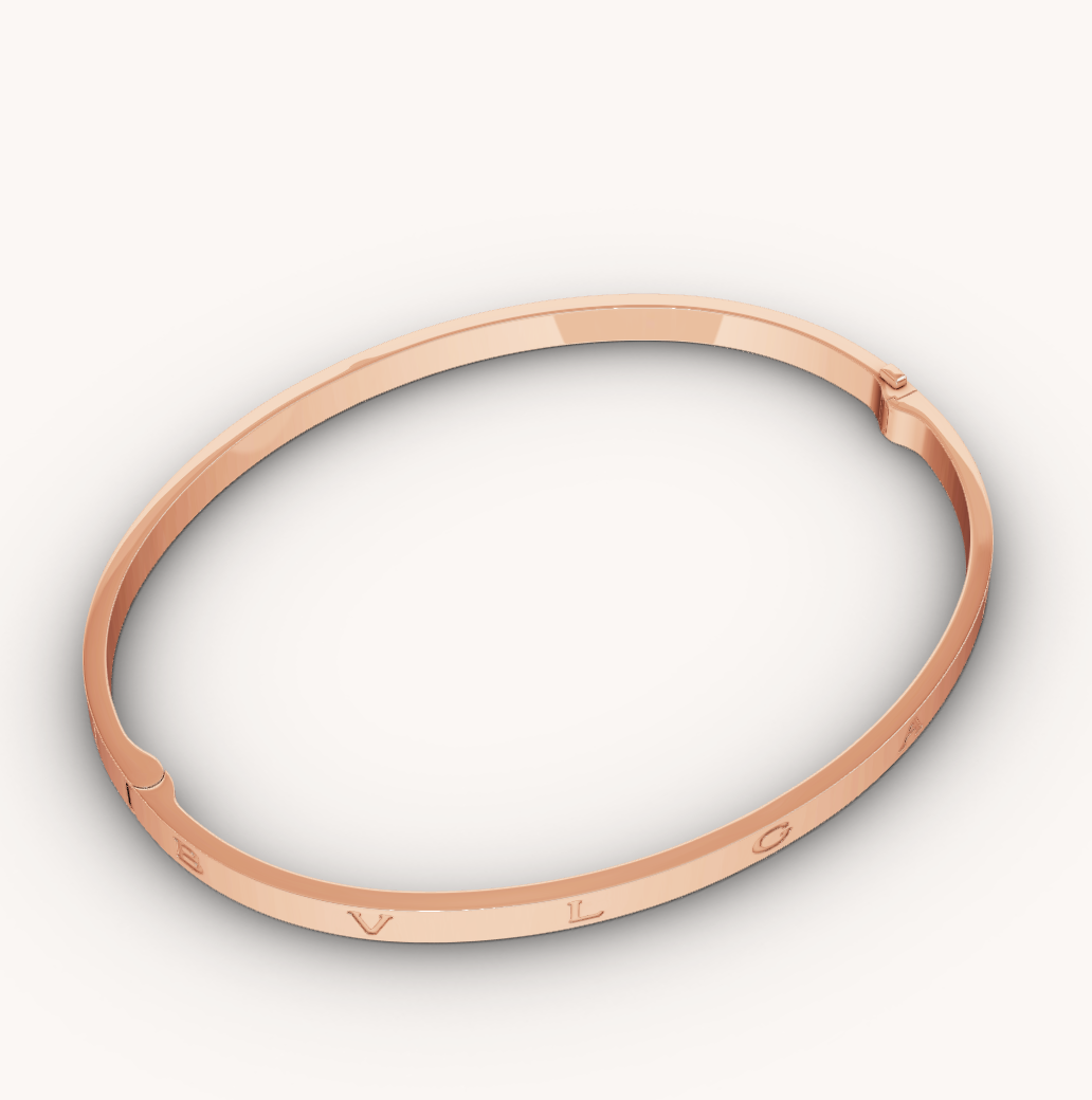 [Rosla Jewelry]ZERO 1 PINK GOLD BRACELET