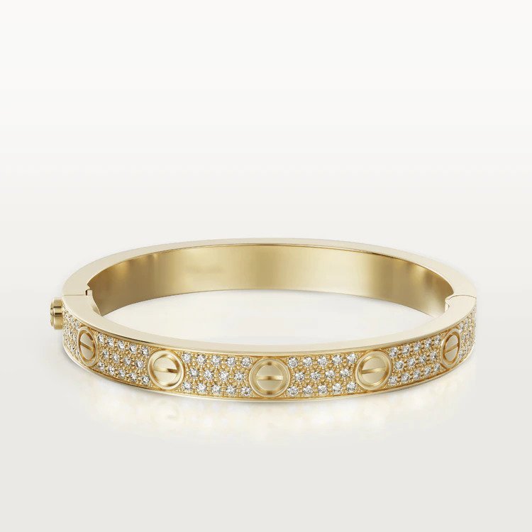 [Rosla Jewelry]LOVE BRACELET 6.1MM DIAMOND-PAVED