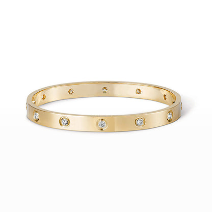 [Rosla Jewelry]LOVE BRACELET 6.1MM 10 DIAMONDS