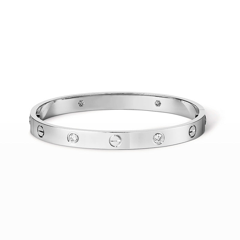 [Rosla Jewelry]LOVE BRACELET 6.1MM 4 DIAMONDS