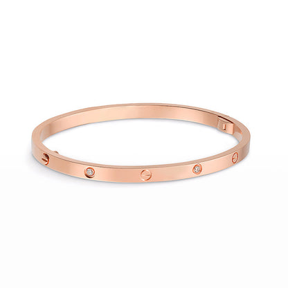 [Rosla Jewelry]LOVE BRACELET 3.65MM 6 DIAMONDS