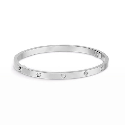 [Rosla Jewelry]LOVE BRACELET 3.65MM 6 DIAMONDS