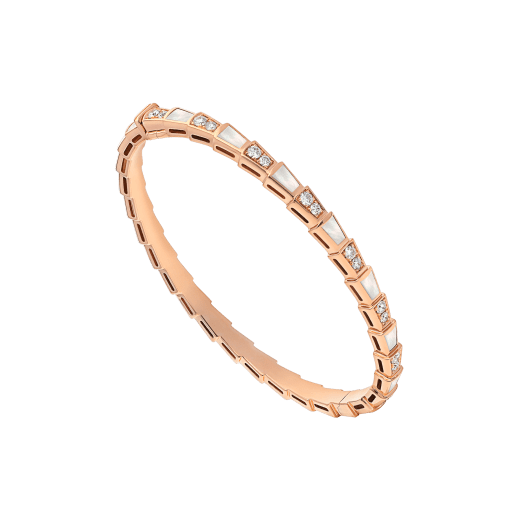 [Rosla Jewelry]SERPENTI BRACELET PINK GOLD MOP DIAMOND