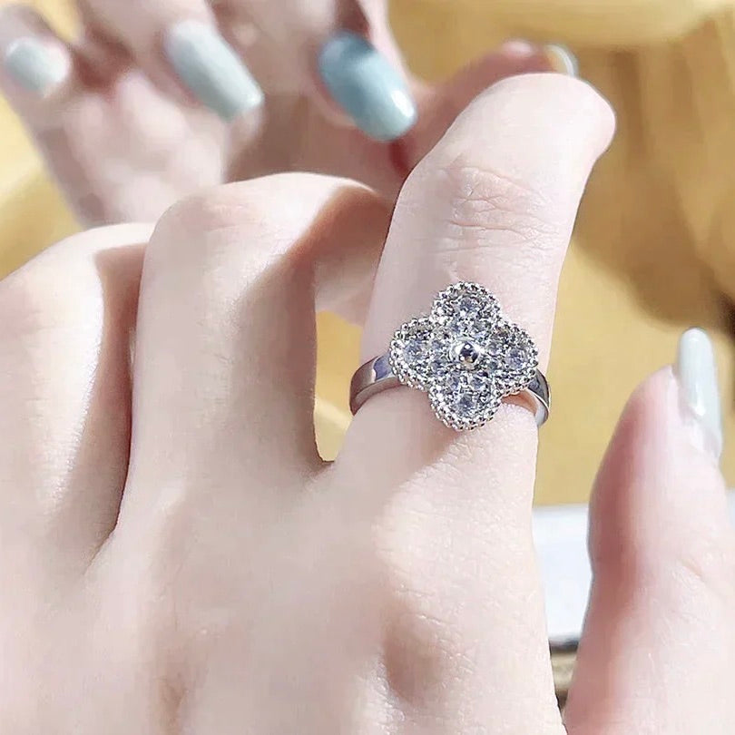 [Rosla Jewelry]CLOVER DIAMOND RING