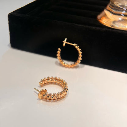 [Rosla Jewelry]CLASH SMALL HOOP EARRINGS