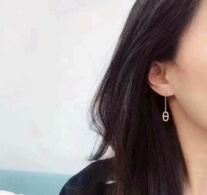 [Rosla Jewelry]CHAINE TASSEL EARRINGS